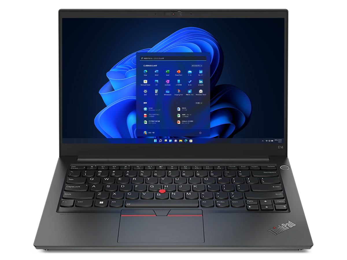ThinkPad E14 Gen 4 Windows 11 Pro・Core i5 1235U・8GBメモリー・256GB SSD・14型フルHD液晶搭載 21E300DFJP
