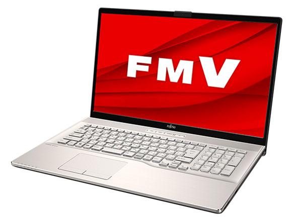 FMV LIFEBOOK NHシリーズ NH77/H1 KC_WNBH1_A006 Windows 11 Home・マウス・8GBメモリ・SSD 512GB・Office搭載モデル シャンパンゴールド